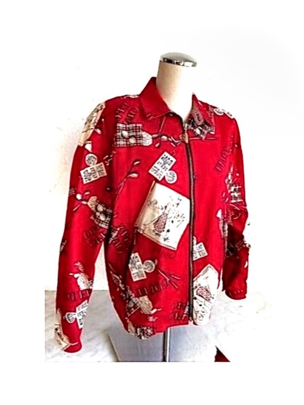 TAIL Vintage Golf St Andrews Scotland Windbreaker Cotton Jacket
